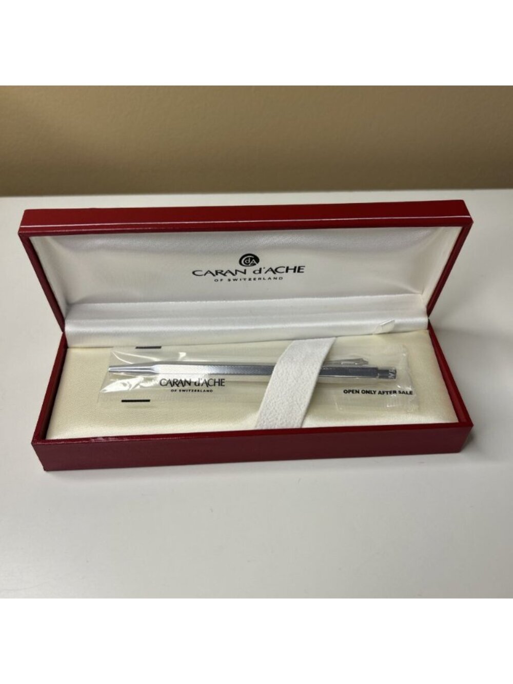 ZENITH WATCHES VIP CARAN d’ACHE SILVER PEN NEW/WITH TAGS IF YOU LIKE TO WRITE